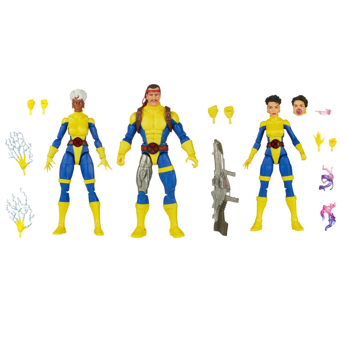 X-Men Marvel Legends Forge, Storm, and Jubilee Action Figure