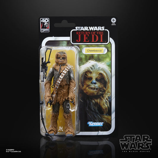 Star Wars The Black Series Return of the Jedi 40th Anniversary 6-Inch Chewbacca Action Figure