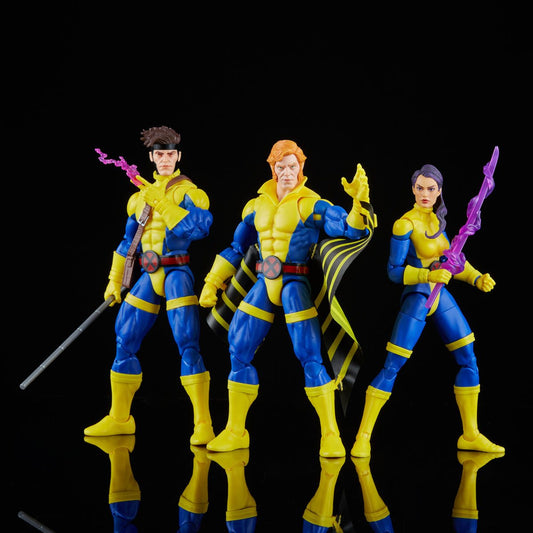 X-Men Marvel Legends Banshee Gambit and Psylocke Figures