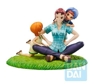 One Piece Ichibansho Revible Moment Nami & Bellemere (Emotional Stories 2) Figure