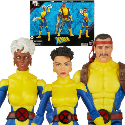 X-Men Marvel Legends Forge, Storm, and Jubilee Action Figure