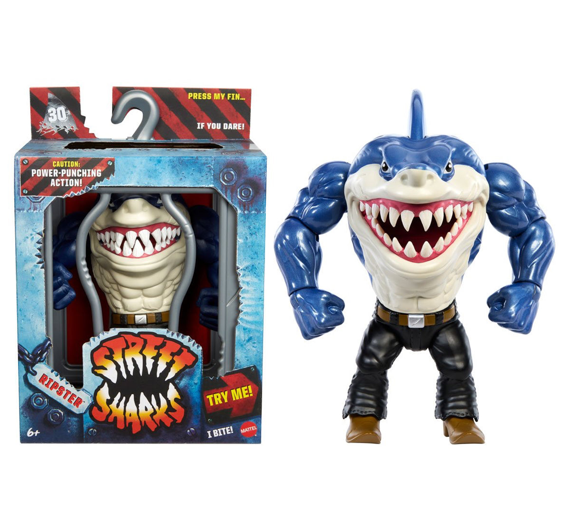 Street Sharks 30th Anniversary Ripster Action Figure