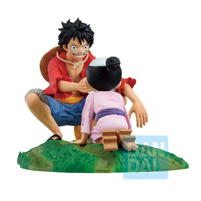 One Piece Ichibansho Revible Moment Monkey D. Luffy & Momonosuke