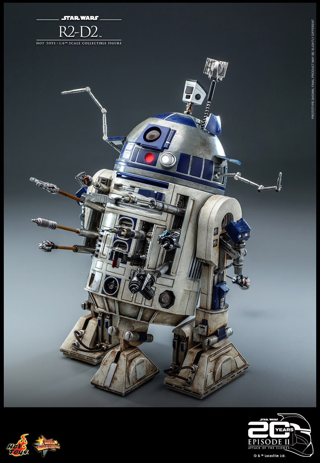 Star Wars Episode II: Attack on The Clones - R2-D2 Sixth Scale Figure (MMS651)