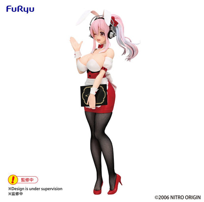 Nitroplus Super Sonico Waitress Version BiCute Bunnies Statue