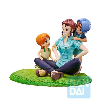 One Piece Ichibansho Revible Moment Nami & Bellemere (Emotional Stories 2) Figure