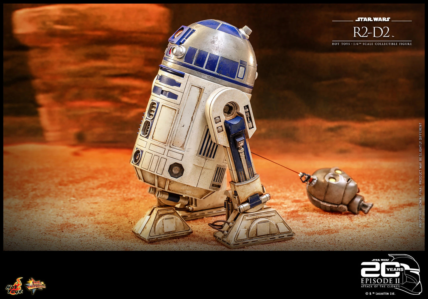 Star Wars Episode II: Attack on The Clones - R2-D2 Sixth Scale Figure (MMS651)