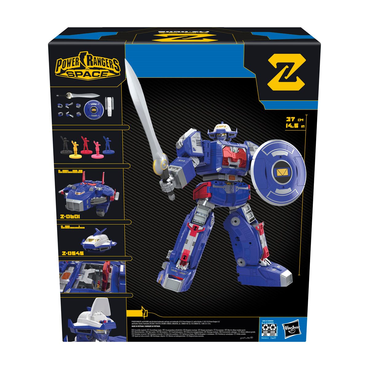 Power Rangers Lightning Collection ZAP Astro Megazord Figure