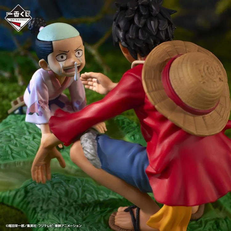 One Piece Ichibansho Revible Moment Monkey D. Luffy & Momonosuke