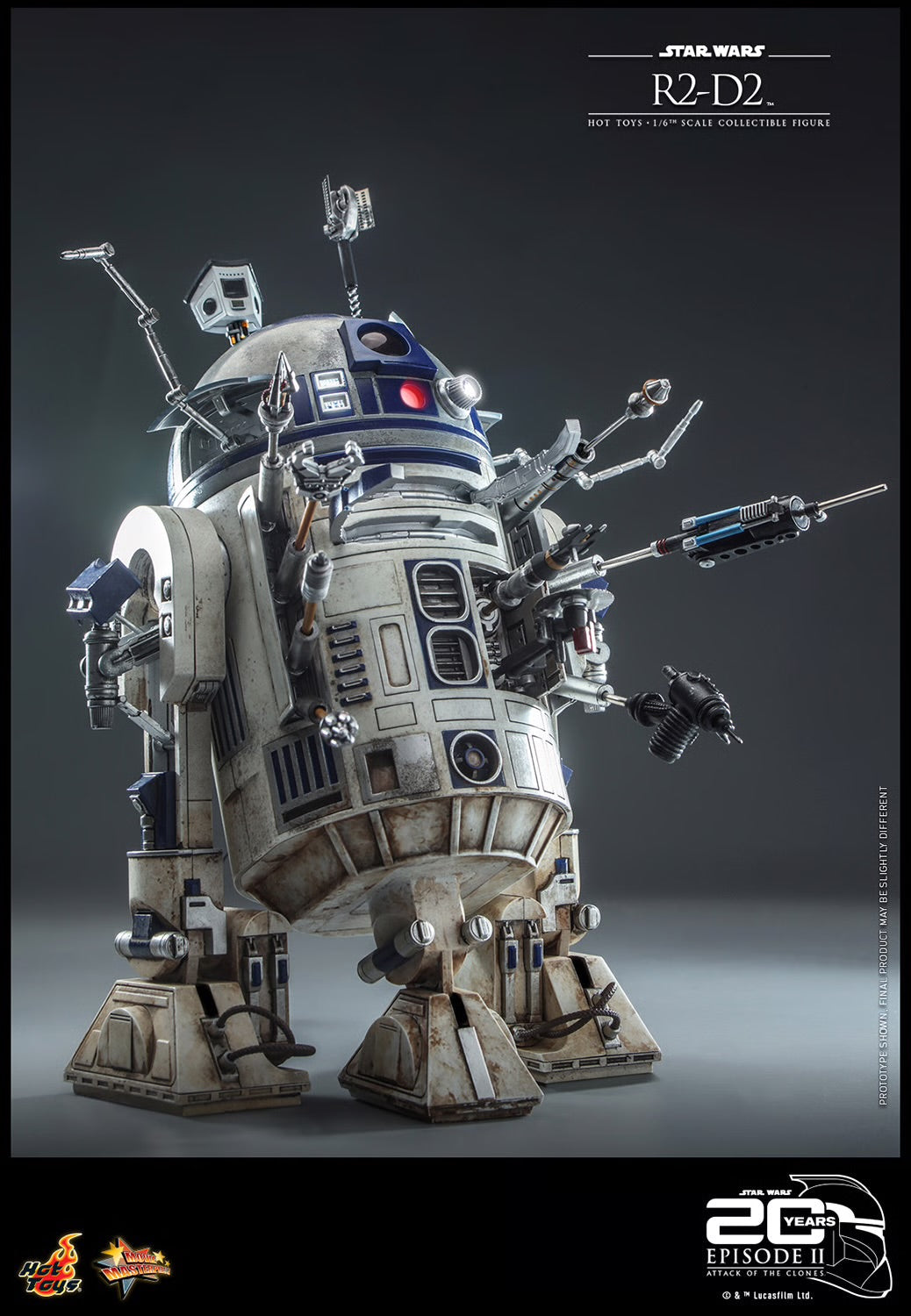 Star Wars Episode II: Attack on The Clones - R2-D2 Sixth Scale Figure (MMS651)